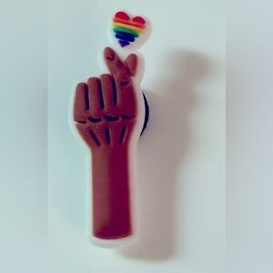 (10 for $10 Pride Croc Charm Jibbit Shoe Charm Disney Croc Charms